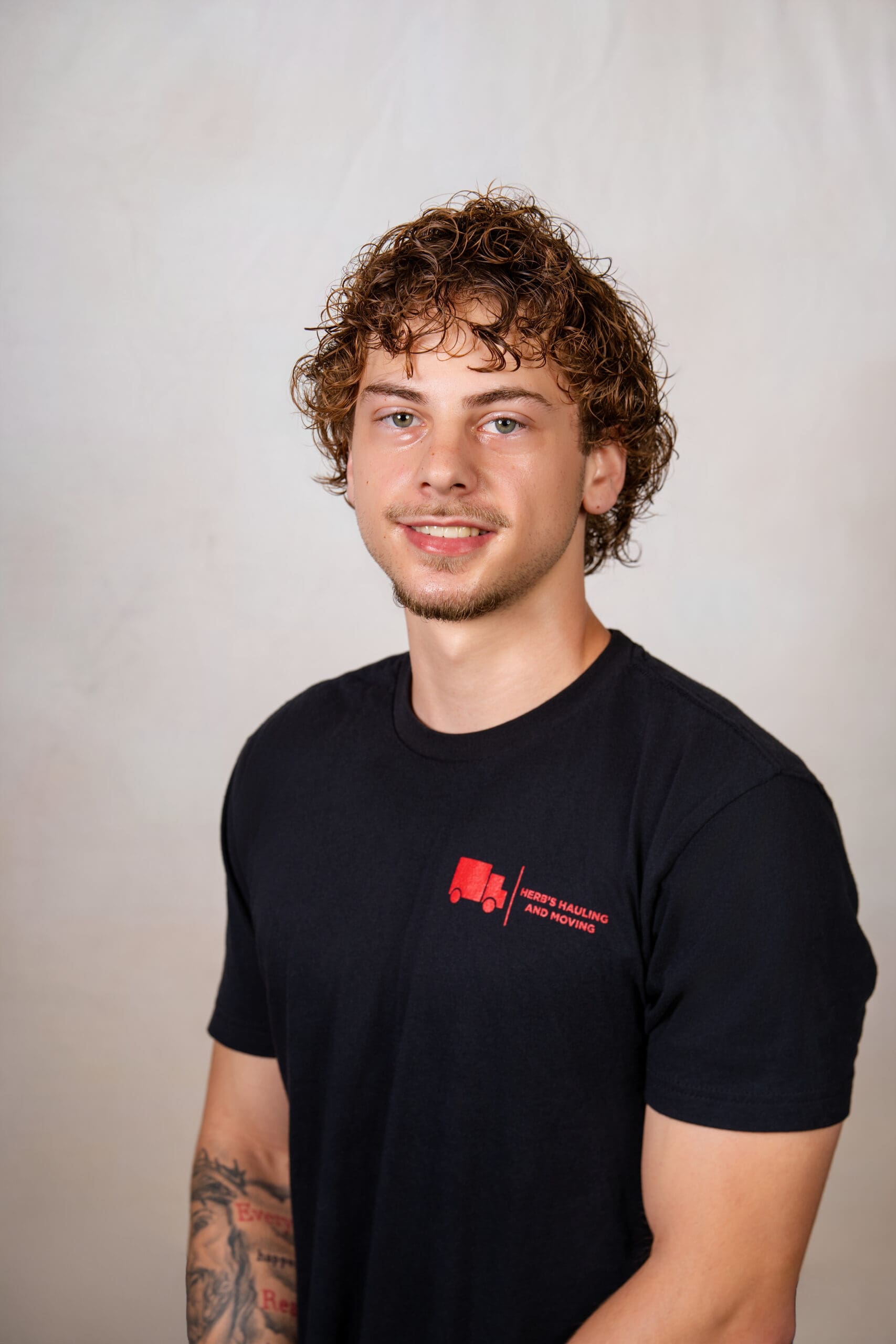 Drew, Herb's Hauling team member