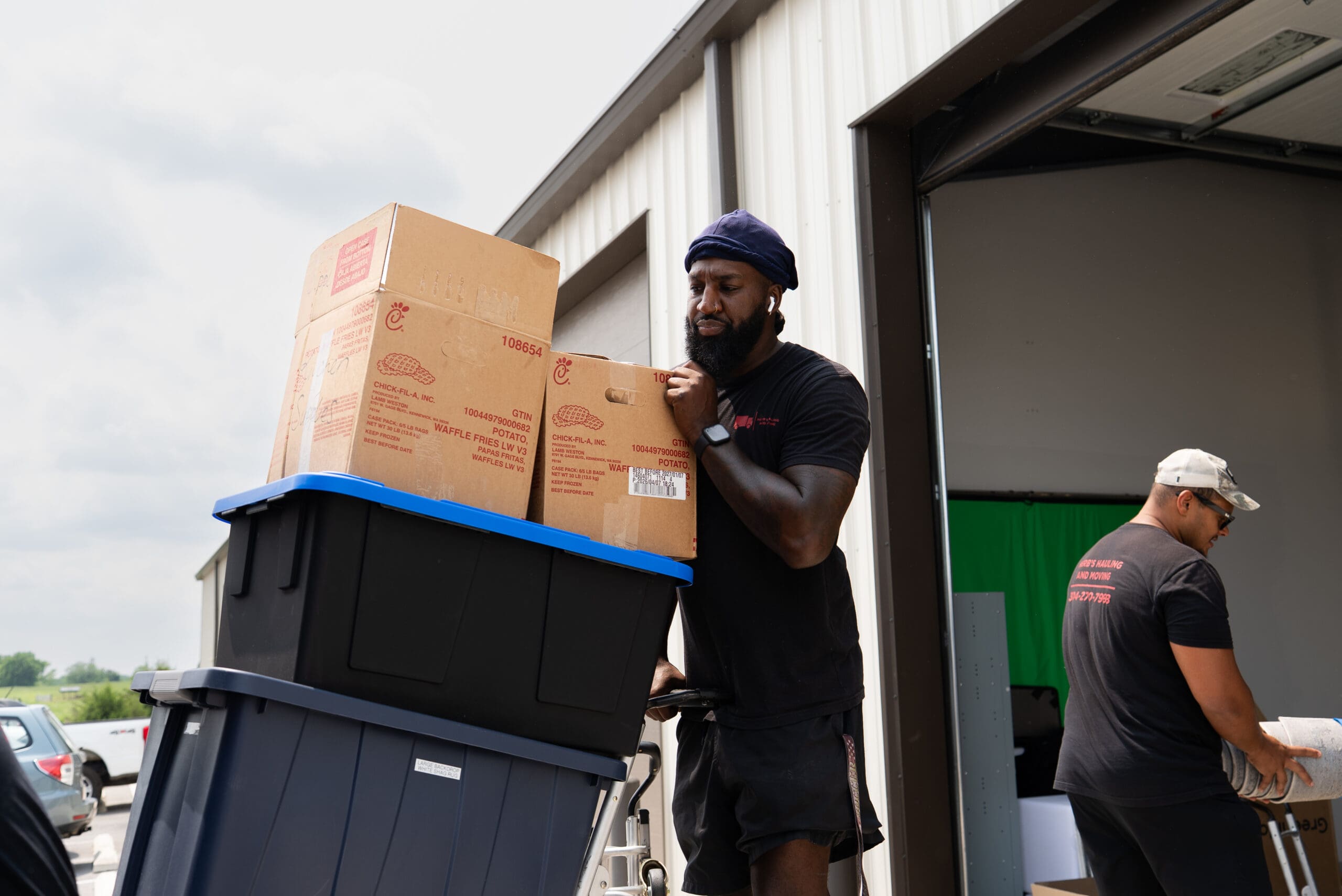Herbs Hauling crew at work